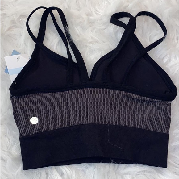 ZELLA NEW $25 Low Impact Body Rhythm Sports Bra in Black XS - Picture 4 of 7